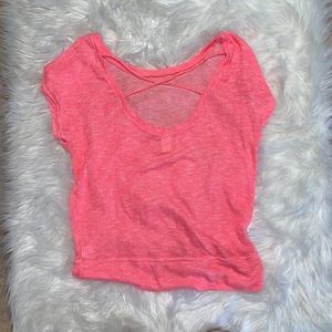 Aeropostale hot pink summer top